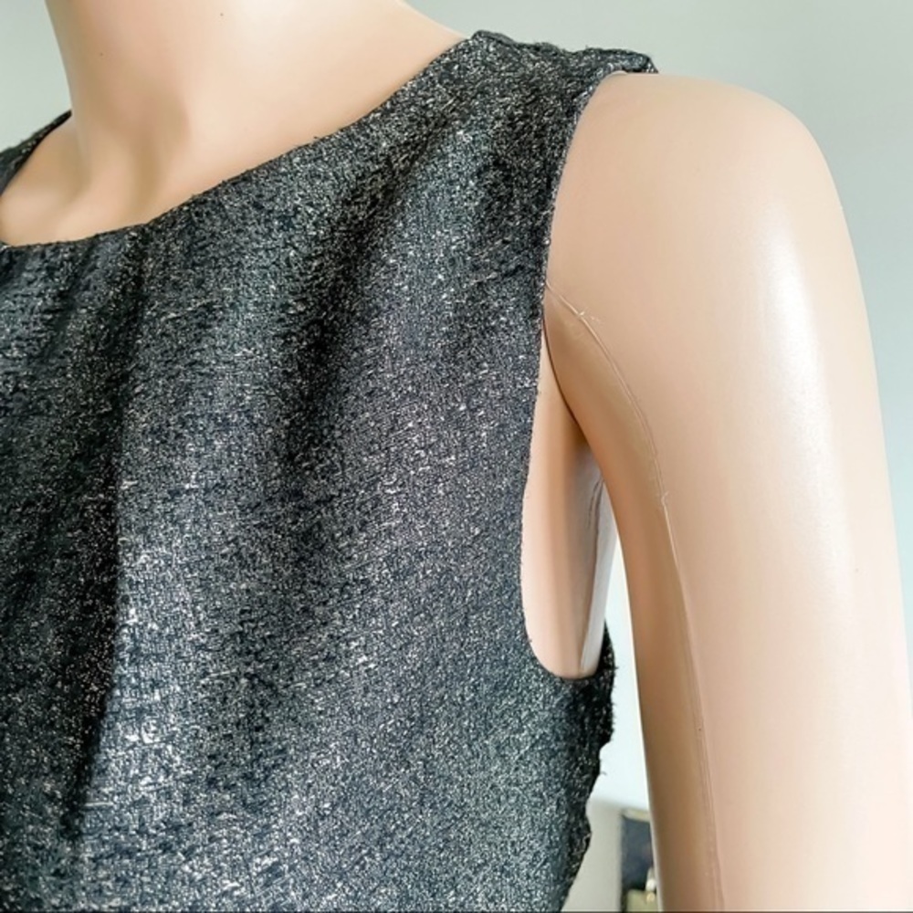 Forever 21 Gold & Black Metallic Dress - Picture 4 of 7